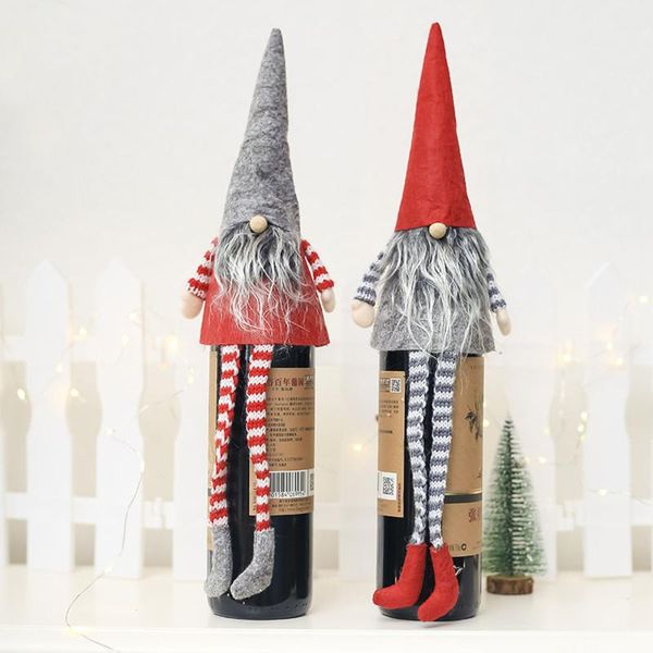 christmas decorations 2022 year wine bottle cover sleeve bag figurines sitting long-legged elf champagne decoration set
christmas decorations 2022 year wine bottle cover sleeve bag figurines sitting long-legged elf champagne decoration set