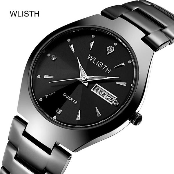 wristwatches brand senior couple watch mens womens luminous tungsten steel color waterproof fashion student male calendar quartz, Slivery;brown
wristwatches brand senior couple watch mens womens luminous tungsten steel color waterproof fashion student male calendar quartz, Slivery;brown