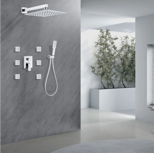2021 fashion 2 function body jet massage shower system chrome finish in wall mounted 10 inches rainfall showerhead set dual handle cold dive
2021 fashion 2 function body jet massage shower system chrome finish in wall mounted 10 inches rainfall showerhead set dual handle cold dive