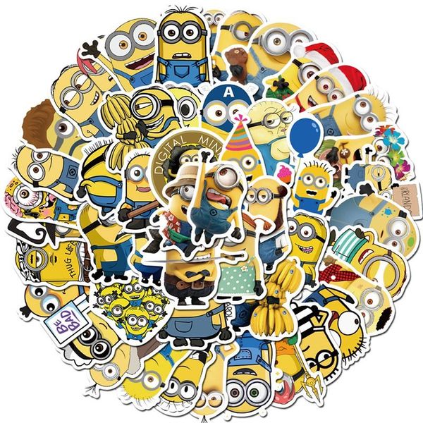 minions cartoon 50 cartoon print stickers high-quality waterproof and repeatable paste
minions cartoon 50 cartoon print stickers high-quality waterproof and repeatable paste