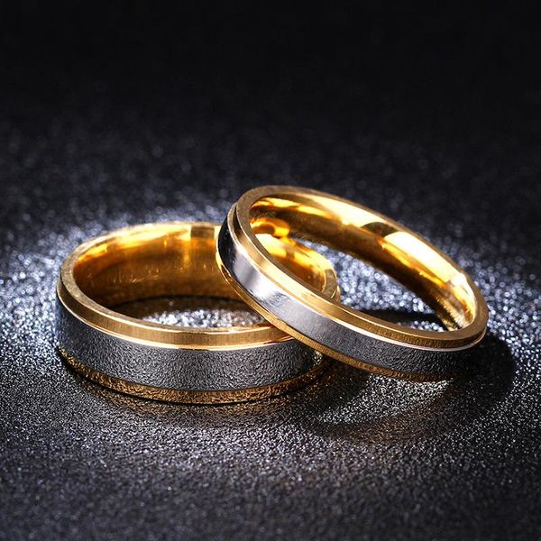 wedding rings stainless steel couples for men women 4mm gold silver color bands engagement anniversary lovers promise jewelry, Slivery;golden
wedding rings stainless steel couples for men women 4mm gold silver color bands engagement anniversary lovers promise jewelry, Slivery;golden
