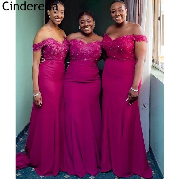 bridesmaid dress african dresses off the shoulder sweep train mermaid lace silk satin wedding party, White;pink
bridesmaid dress african dresses off the shoulder sweep train mermaid lace silk satin wedding party, White;pink