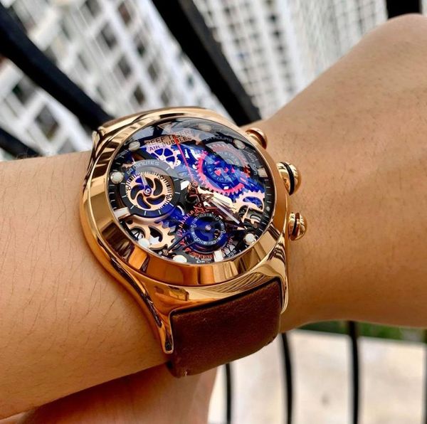 wristwatches reef tiger/rt automatic quartz waterproof watches luxury sport 2021 men watch three counter dials genuine leather, Slivery;brown
wristwatches reef tiger/rt automatic quartz waterproof watches luxury sport 2021 men watch three counter dials genuine leather, Slivery;brown