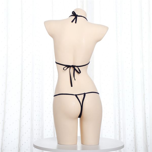 micro bikini 2019 sling tether simple hollow lotion open file thong beach swimwear women swimsuit biquini bikinis monokini, Black
micro bikini 2019 sling tether simple hollow lotion open file thong beach swimwear women swimsuit biquini bikinis monokini, Black