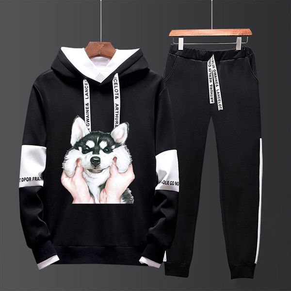 2021 of men suits, loose, men, autumn, winter, fitness, suit, sportswear race k2i7, Black
2021 of men suits, loose, men, autumn, winter, fitness, suit, sportswear race k2i7, Black