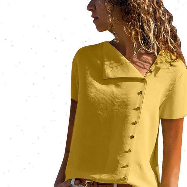 2021 womens and blouses 5xl womens casual blouse lapel neck shirt short sleeve buckle blouse plus size, White
2021 womens and blouses 5xl womens casual blouse lapel neck shirt short sleeve buckle blouse plus size, White