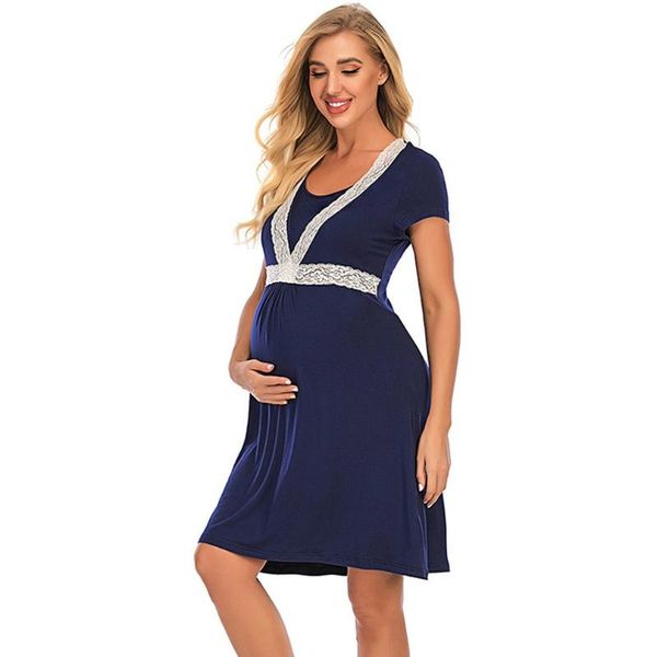women's sleepwear nightdress maternity nursing robe delivery bathrobes breastfeeding nightgowns lace housewear, Black;red
women's sleepwear nightdress maternity nursing robe delivery bathrobes breastfeeding nightgowns lace housewear, Black;red