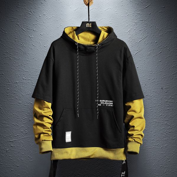 hoodie sweatshirt mens hip hop pullover hoodies streetwear casual fashion clothes colorblock hoodie cotton, Black
hoodie sweatshirt mens hip hop pullover hoodies streetwear casual fashion clothes colorblock hoodie cotton, Black