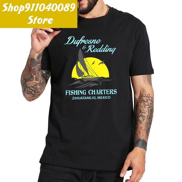 men's t-shirts the shawshank redemption t shirt andy dufresne & redding fishing charters zihuatanejo mexico tshirt pure cotton, White;black
men's t-shirts the shawshank redemption t shirt andy dufresne & redding fishing charters zihuatanejo mexico tshirt pure cotton, White;black