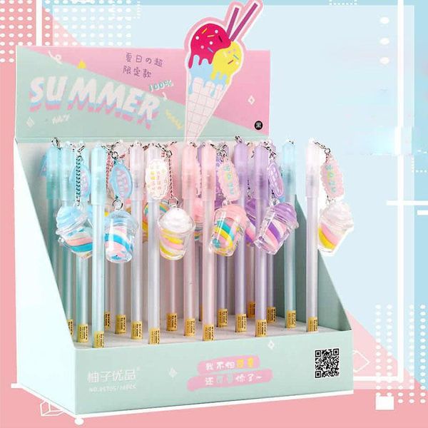 gel pens 30 pcs/lot kawaii ice cream pendant pen cute 0.5mm black ink neutral promotional gift stationery school supplies
gel pens 30 pcs/lot kawaii ice cream pendant pen cute 0.5mm black ink neutral promotional gift stationery school supplies