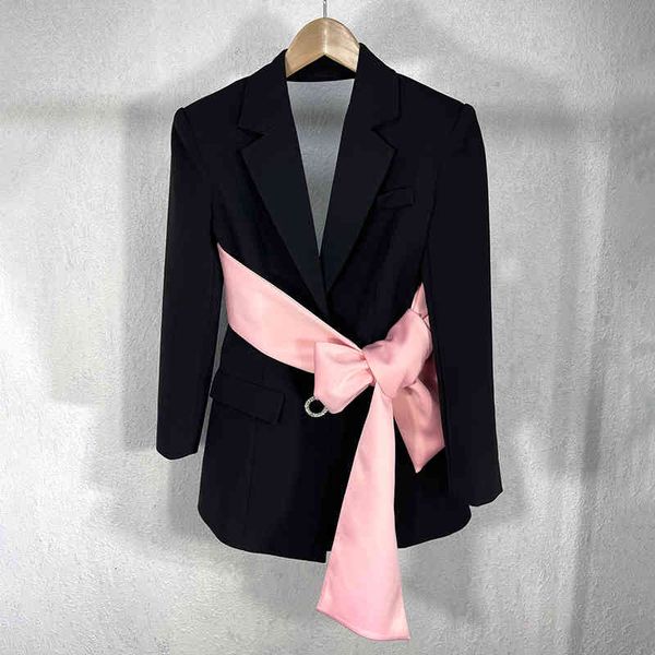 women's suits & blazers twotwinstyle colorblock casual autumn coat notched long sleeve patchwork diamond slim female blazer clothing pi, White;black
women's suits & blazers twotwinstyle colorblock casual autumn coat notched long sleeve patchwork diamond slim female blazer clothing pi, White;black