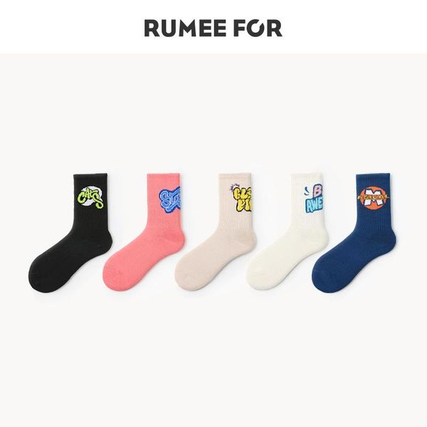 men's socks 1 pair autumn hip-hop street alphabet middle tube tide for men and women couples deodorant sweat, Black
men's socks 1 pair autumn hip-hop street alphabet middle tube tide for men and women couples deodorant sweat, Black