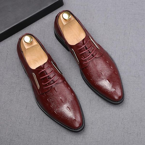dress shoes luxury designer men's flats charm wedding evening oxford formal men sapato social masculino, Black
dress shoes luxury designer men's flats charm wedding evening oxford formal men sapato social masculino, Black
