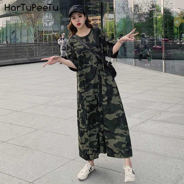 loose casual t shirt maxi dress women summer 2021 plus size camouflage dresses with side pockets for home long cotton tees1, Black;gray
loose casual t shirt maxi dress women summer 2021 plus size camouflage dresses with side pockets for home long cotton tees1, Black;gray