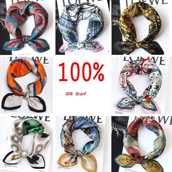 scarves square silk scarf women fashion print small neck scarfs office lady hair band foulard hand kerchief female bandana shawl 2021, Blue;gray 
scarves square silk scarf women fashion print small neck scarfs office lady hair band foulard hand kerchief female bandana shawl 2021, Blue;gray
