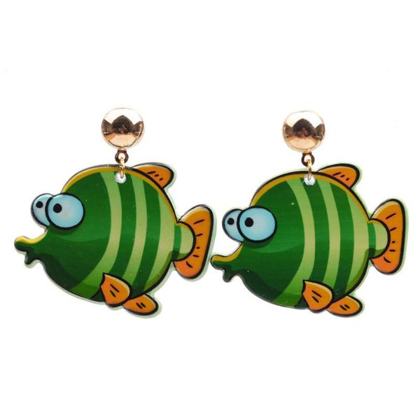 dangle & chandelier cute cartoon color ocean series beach fish earrings women's fashion personality seaside accessories creative jewelr, Silver
dangle & chandelier cute cartoon color ocean series beach fish earrings women's fashion personality seaside accessories creative jewelr, Silver