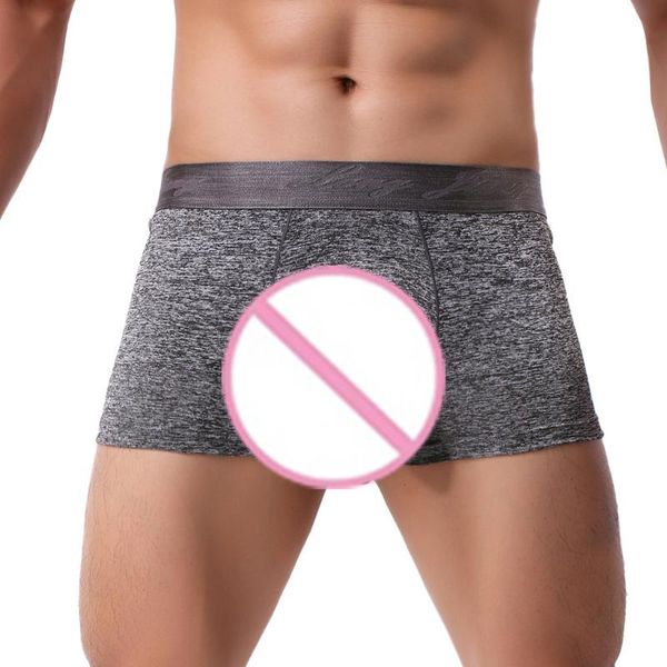 underpants men's underwear bulge pouch boxer cotton solid color splicing soft boxershorts men homme, Black;white
underpants men's underwear bulge pouch boxer cotton solid color splicing soft boxershorts men homme, Black;white