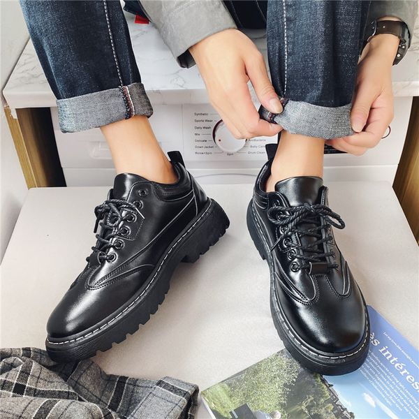 summer british leisure korean black men's thick soled increased youth breathable small leather sho
summer british leisure korean black men's thick soled increased youth breathable small leather sho