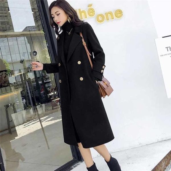 women's jackets jaycosin women long coat winter work solid vintage office sleeve button woolen jacket for female, Black;brown
women's jackets jaycosin women long coat winter work solid vintage office sleeve button woolen jacket for female, Black;brown
