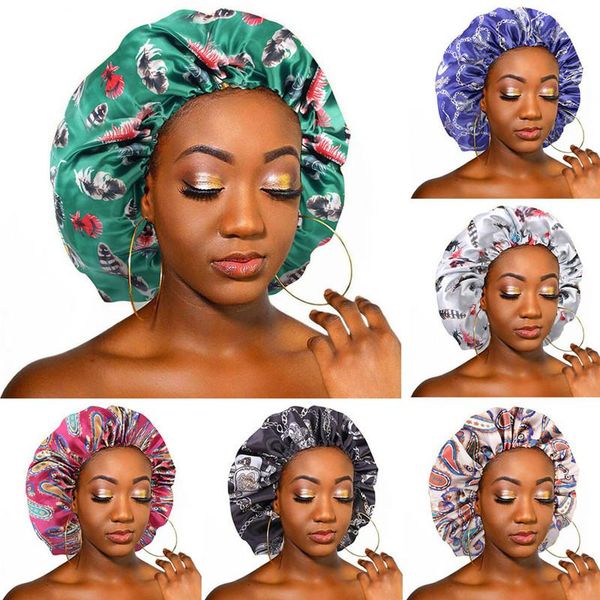 6 styles shower caps for women ladies sleeping cap beauty printed satin silk bonnet sleeping head cover soft hat dropshipping
6 styles shower caps for women ladies sleeping cap beauty printed satin silk bonnet sleeping head cover soft hat dropshipping