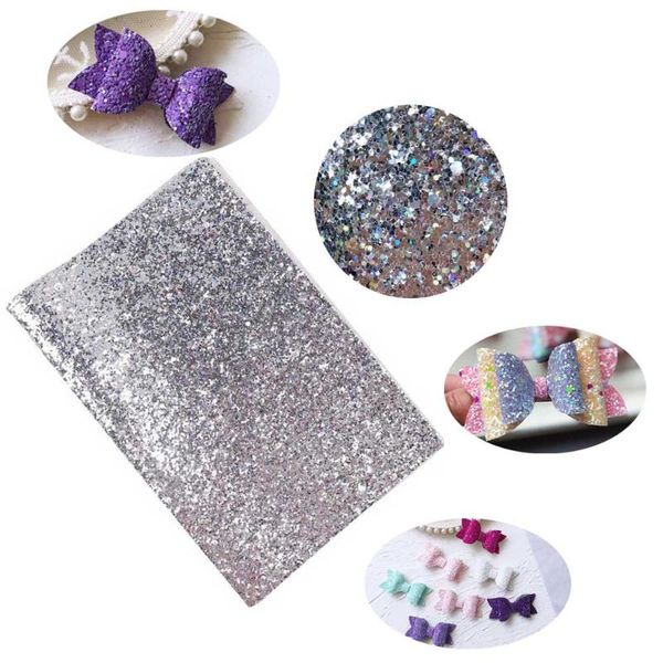 hair accessories 22cm*30cm sequins fabric diy bow girls clip fashion handmade headwear material glitter laser headbands, Slivery;white
hair accessories 22cm*30cm sequins fabric diy bow girls clip fashion handmade headwear material glitter laser headbands, Slivery;white