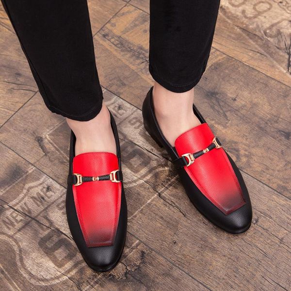 dress shoes men comfortable banquet sewing thread especially metal decoration fashion deerskin groom zapatos hombre, Black
dress shoes men comfortable banquet sewing thread especially metal decoration fashion deerskin groom zapatos hombre, Black