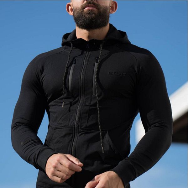 men's sports jacket breathable casual spring autumn training slim hooded cotton sweatshirt sport zipper coat, Black;brown
men's sports jacket breathable casual spring autumn training slim hooded cotton sweatshirt sport zipper coat, Black;brown