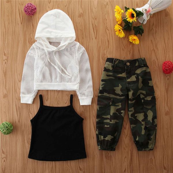 2021 dress girls' fashionable long sleeve children's summer three piece suit, White
2021 dress girls' fashionable long sleeve children's summer three piece suit, White