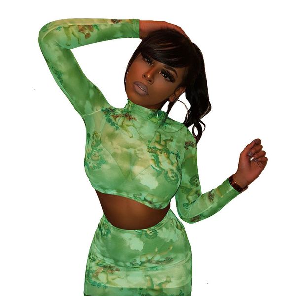 2021 new summer women sets print mesh skirts suits elegant two piece set night club party tracksuits beach vvc2, White
2021 new summer women sets print mesh skirts suits elegant two piece set night club party tracksuits beach vvc2, White