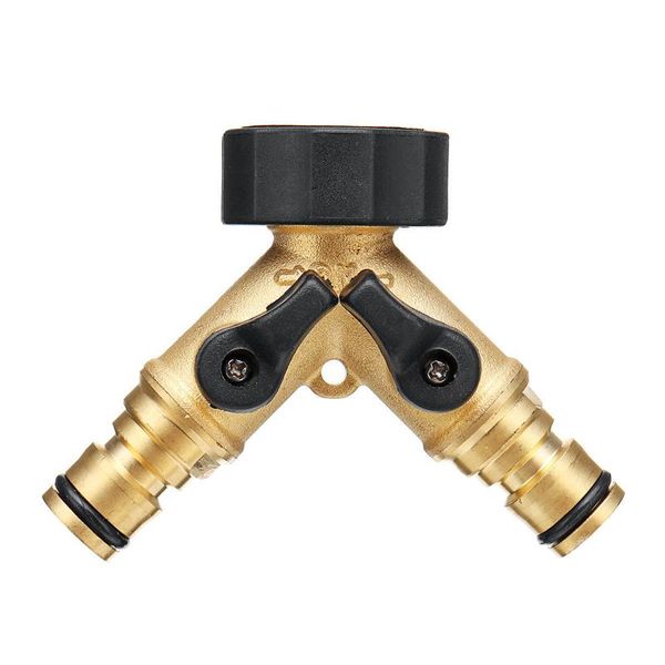 watering equipments 1pcs brass female 3/4 inch 2 way tap water splittergarden y quick connector irrigation valve hose pipe adapter
watering equipments 1pcs brass female 3/4 inch 2 way tap water splittergarden y quick connector irrigation valve hose pipe adapter