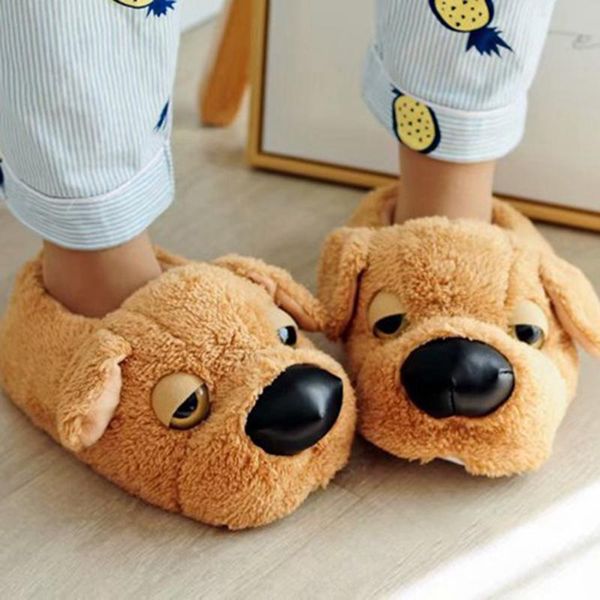 slippers cartoon couple home slipper dog plush shoes indoor warm for women men, Black
slippers cartoon couple home slipper dog plush shoes indoor warm for women men, Black