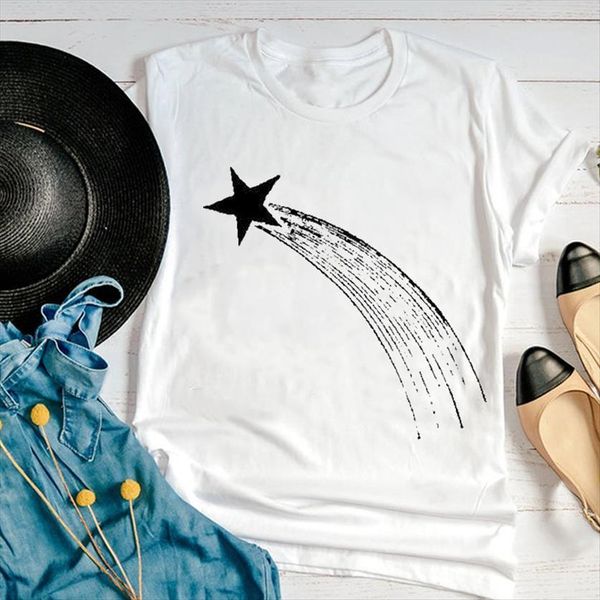 graphic 90s star simple cartoon womens t shirts casual style short sleeve fashion summer print female clothes tees shirt, White
graphic 90s star simple cartoon womens t shirts casual style short sleeve fashion summer print female clothes tees shirt, White