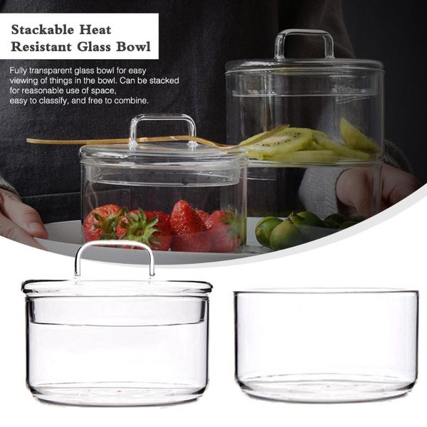 bowls heat resistant glass bowl transparent salad fruit vegetables fresh-keeping with cover kitchen fridge storage container
bowls heat resistant glass bowl transparent salad fruit vegetables fresh-keeping with cover kitchen fridge storage container