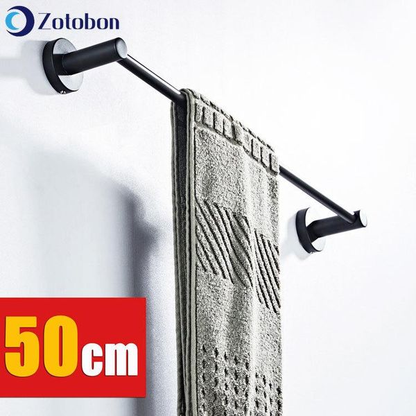 zotobon bathroom wall hanging 50cm matte black modern simple bathroom hardware single-rail towel rack robe towel bar hanger f306
zotobon bathroom wall hanging 50cm matte black modern simple bathroom hardware single-rail towel rack robe towel bar hanger f306