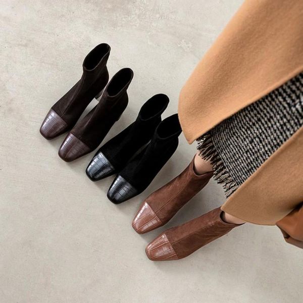 designer boots brown high thick single heel short spring and winter plush 313233 small women's shoes autumn large, White;red
designer boots brown high thick single heel short spring and winter plush 313233 small women's shoes autumn large, White;red