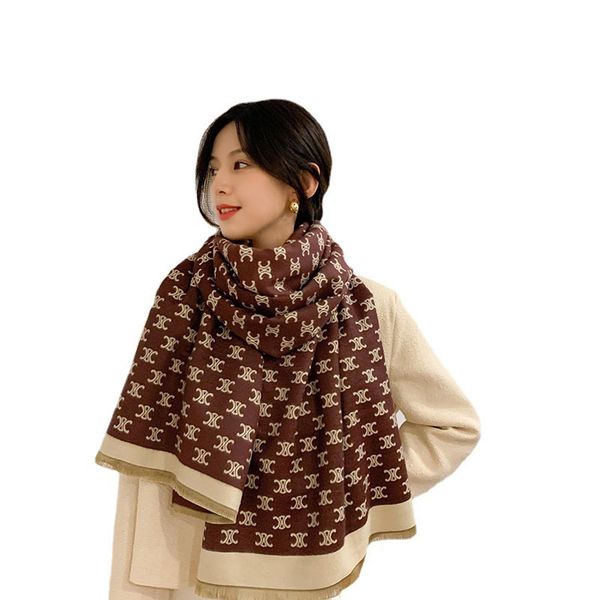 cashmere brushed shawl womens outer wear autumn and winter korean style scarf thickened warm air conditioning double-sided cashmere scarf wo, Blue;gray
cashmere brushed shawl womens outer wear autumn and winter korean style scarf thickened warm air conditioning double-sided cashmere scarf wo, Blue;gray