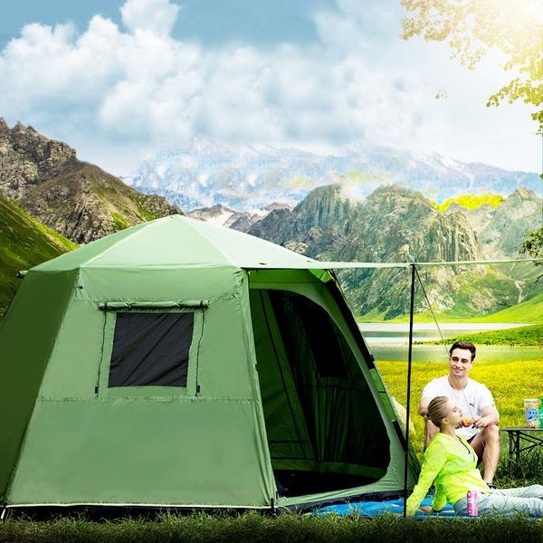 6-8 person ultralarge double layer automatic waterproof professional outdoor camping tent barraca large gazebo with snow skirt
6-8 person ultralarge double layer automatic waterproof professional outdoor camping tent barraca large gazebo with snow skirt