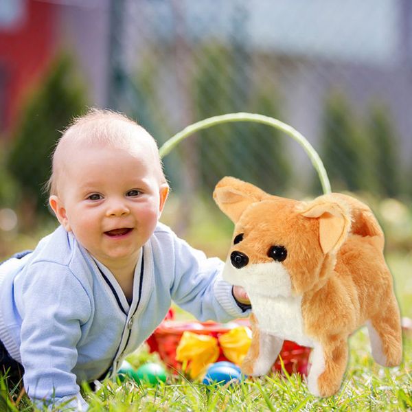 New Smart Dog Plush Toy Electric Plush Robot Dog Toddler Toy For children's birthday Gift Early education puzzle kids toy
New Smart Dog Plush Toy Electric Plush Robot Dog Toddler Toy For children's birthday Gift Early education puzzle kids toy