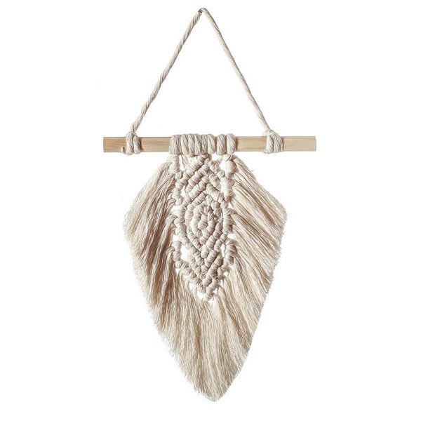 decorative objects & figurines macrame dream net wall hanging leaf design boho decor cotton cord art craft pograph props
decorative objects & figurines macrame dream net wall hanging leaf design boho decor cotton cord art craft pograph props