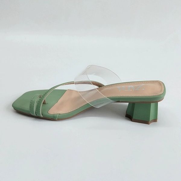 zar. med thin heels slippers summer sandal narrow transparent band shoes round toe slip on slides outdoor luxury brand beach flip flops sho, Black
zar. med thin heels slippers summer sandal narrow transparent band shoes round toe slip on slides outdoor luxury brand beach flip flops sho, Black