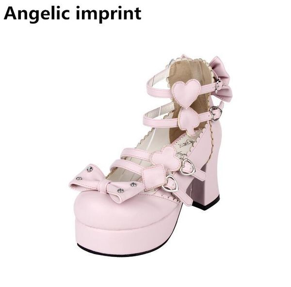dress shoes angelic imprint woman mori girl lolita cosplay lady high thick heels pumps women princess party 33-47 bowtie, Black
dress shoes angelic imprint woman mori girl lolita cosplay lady high thick heels pumps women princess party 33-47 bowtie, Black