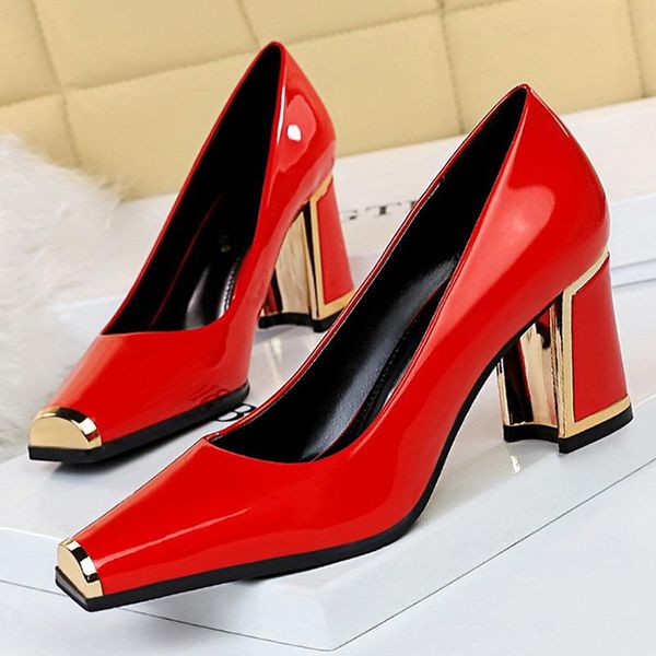 bigtree shoes woman high heels pu leather women pumps party wedding shoes ladies slip on square toe heel red black 7cm
bigtree shoes woman high heels pu leather women pumps party wedding shoes ladies slip on square toe heel red black 7cm