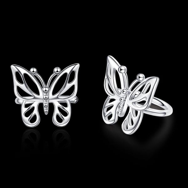 hoop & huggie 925 sterling silver earrings butterfly pierced ear clips for girl charm jewelry gifts, Golden;silver
hoop & huggie 925 sterling silver earrings butterfly pierced ear clips for girl charm jewelry gifts, Golden;silver