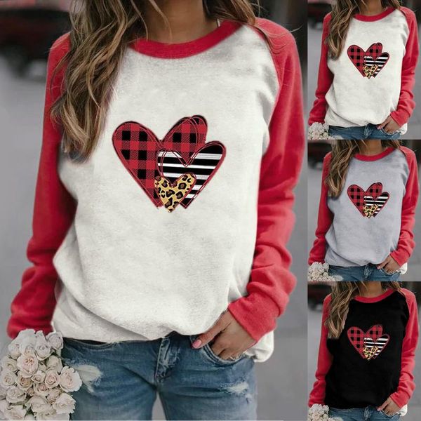women's t-shirt women casual raglan long sleeve valentine printing shirt pullover female fashion plus size o-neck full blouse bluzki da, White
women's t-shirt women casual raglan long sleeve valentine printing shirt pullover female fashion plus size o-neck full blouse bluzki da, White