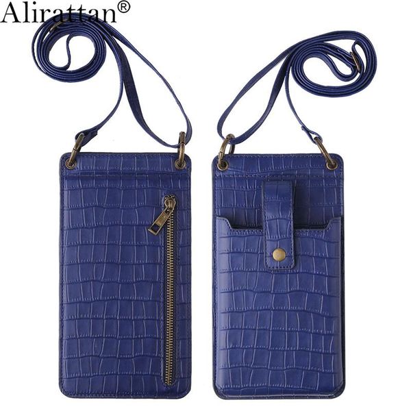 card holders 2021 cell phone bag fashion design crocodile pattern leather id pack holder shoulder messenger wallets, Brown;gray
card holders 2021 cell phone bag fashion design crocodile pattern leather id pack holder shoulder messenger wallets, Brown;gray