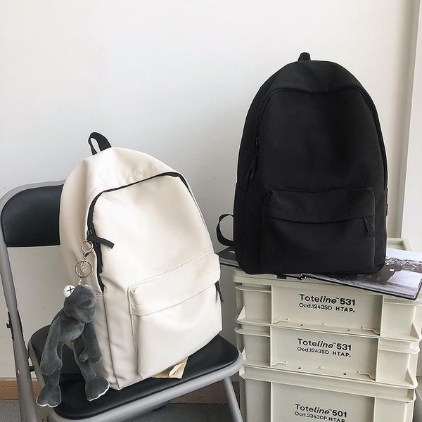 backpack brief solid color women for teenager 2021 waterproof female shoulder lap15 6 bag men school sac a dos
backpack brief solid color women for teenager 2021 waterproof female shoulder lap15 6 bag men school sac a dos