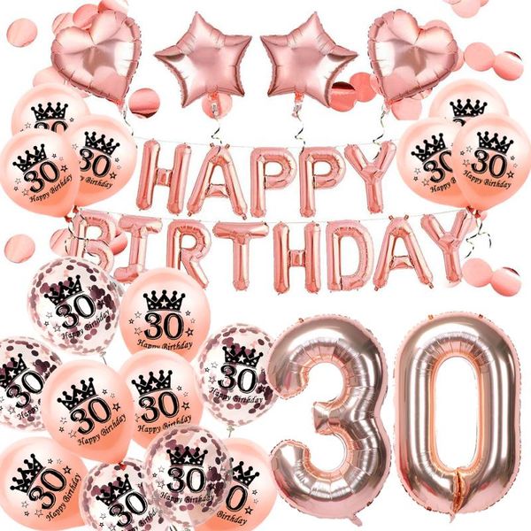 amawill rose gold happy birthday party decor sweet 16 party decorations kids 20 21 30 40 50 60 70 80 90 years old balloon
amawill rose gold happy birthday party decor sweet 16 party decorations kids 20 21 30 40 50 60 70 80 90 years old balloon