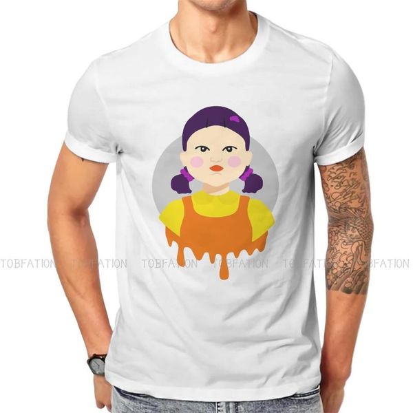 men's t-shirts squid game red light green doll t shirt harajuku graphic tshirt loose o-neck men clothing, White;black
men's t-shirts squid game red light green doll t shirt harajuku graphic tshirt loose o-neck men clothing, White;black