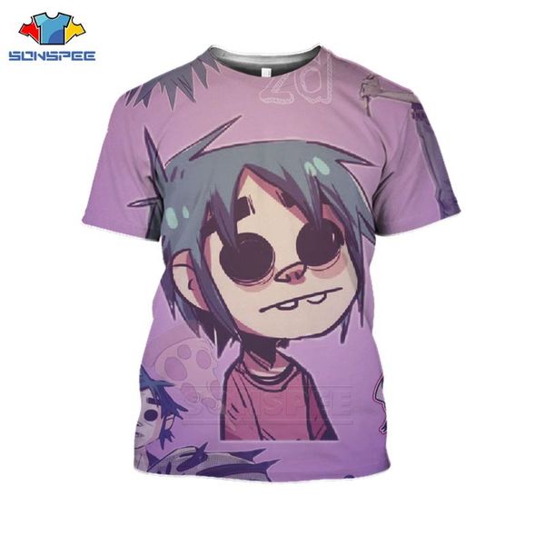 men's t-shirts sonspee summer music band gorillaz t-shirt tees men short sleeve boy casual cool homme t shirt fashion streetwear hip h, White;black
men's t-shirts sonspee summer music band gorillaz t-shirt tees men short sleeve boy casual cool homme t shirt fashion streetwear hip h, White;black