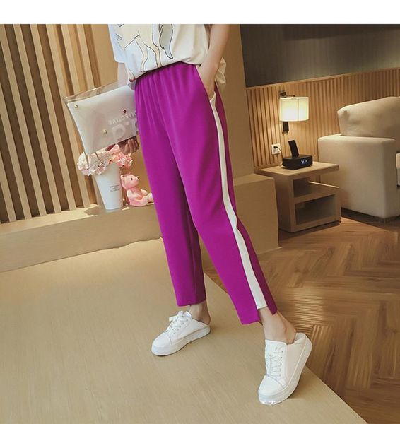 women's pants & capris fashion ladies plus size straight wide leg women high waist harajuku loose trousers casual summer ankle-length s, Black;white
women's pants & capris fashion ladies plus size straight wide leg women high waist harajuku loose trousers casual summer ankle-length s, Black;white
